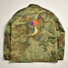 ��Us Original Remake Vietnam Souvenir Quilting Jacket��US�ߥ꥿�꡼�ߥ��� ����ƥ��󥰥��㥱�åȡ˥��꡼�� [y-0659]