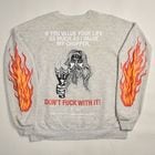 Suntee��Us/Don't Fuck with My Chopper Sweatshirt�ʥ���ƥ��ߥ��� �������åȡ˥��졼/������XL [y-0753]