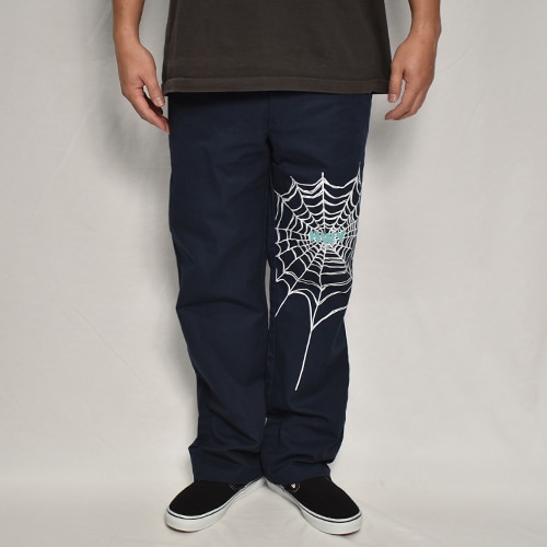 HWY×Us/Limited Big Spider Web Work Pants（エイチダブリューワイ