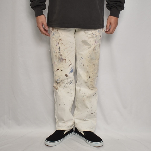 Dickies/White Drill Painter Pants with Sherwin Williams Tag