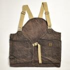 ��Customized Carhartt Chemical Black Over Dyed Hunting Vest�ʥ����ϡ��ȡߥ��� �ϥ�ƥ��󥰥٥��ȡ˥֥�å� [y-0823]