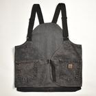 ��Customized Carhartt Chemical Black Over Dyed Hunting Vest�ʥ����ϡ��ȡߥ��� �ϥ�ƥ��󥰥٥��ȡ˥֥�å� [y-0829]