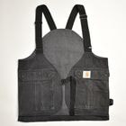 ��Customized Carhartt Cotton Hunting Vest�ʥ����ϡ��ȡߥ��� �ϥ�ƥ��󥰥٥��ȡ˥֥�å� [y-0838]