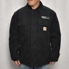 ��Carhartt/Duck Traditional Coat(�����ϡ��� �ȥ�ǥ�����ʥ륳����)�֥�å�/������L [y-0852]