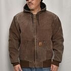 ��Carhartt/Hooded Duck Active Jacket (�����ϡ��� �ա��ɥ��㥱�å�)�������֥饦��/������M [y-0856]