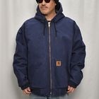��Carhartt/Hooded Duck Active Jacket (�����ϡ��� �ա��ɥ��㥱�å�)�ͥ��ӡ�/������3XL [y-0866]