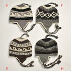 Fleece Lined Nepal Wool Flap Knit Cap�ʥե�åץ˥åȥ���åס� [a-8324]