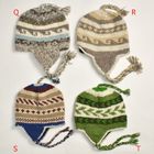 Fleece Lined Nepal Wool Flap Knit Cap�ʥե�åץ˥åȥ���åס� [a-8327]