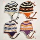 Fleece Lined Nepal Wool Flap Knit Cap�ʥե�åץ˥åȥ���åס� [a-8329]