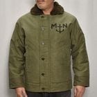 ��70's-80's Vintage French Navy Deck Jacket(�ե����ͥ��ӡ� �ǥå����㥱�å�)���꡼��/����60cm [y-0882]