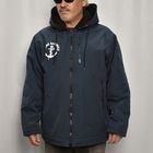 ��80's-90's Vintage French Navy Deck Jacket(�ե����ͥ��ӡ� �ǥå����㥱�å�)�ͥ��ӡ�/����70cm [y-0888]