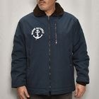 ��80's-90's Vintage French Navy Deck Jacket(�ե����ͥ��ӡ� �ǥå����㥱�å�)�ͥ��ӡ�/����63cm [y-0894]