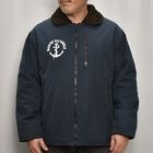 ��80's-90's Vintage French Navy Deck Jacket(�ե����ͥ��ӡ� �ǥå����㥱�å�)�ͥ��ӡ�/����64cm [y-0895]