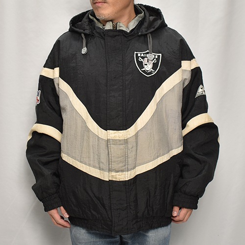 90's Vintage Puffer Jacket/Raiders（90'sヴィンテージ パファー
