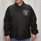 Las Vegas Raiders/Nylon Coach Jacket(�쥤������ �ʥ����󥳡������㥱�å�)�֥�å� [a-8347]