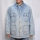 ��Big Mac/70-80's Vintage Blanket Lined Denim Chore Coat�ʥӥå��ޥå� �֥�󥱥åȥ饤�ʡ����祢�����ȡ˥���ǥ���/������42���� [y-0936]