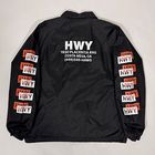 HWY��Us/Cal Trans Nylon Coach Jacket�ʥ��������֥�塼�磻�ߥ��� ���������㥱�åȡ˥֥�å� [a-8366]