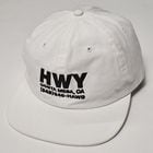 HWY��US/Hawg Cotton Twill 6panel Cap�ʥ��������֥�塼�磻�ߥ��� ����åס˥ۥ磻�ȡߥ֥�å� [a-8368]