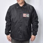 Champion Spark Plugs/Nylon Coach Jacket�ʥ����ԥ��� �ʥ����󥳡������㥱�åȡ˥֥�å� [a-8436]