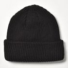 Beaniiez/Accent Acrylic Beanie(�ӡ��ˡ��� �˥åȥ���å�) �֥�å� [a-8381]
