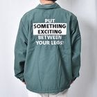 ��Us Customized Something Exciting Work Jacket�ʥ����������ޥ��� ������㥱�åȡ˥��꡼��/������XL [y-1068]