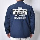 ��Us Customized Something Exciting Work Jacket�ʥ����������ޥ��� ������㥱�åȡ˥ͥ��ӡ�/������L [y-1082]