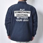 ��Us Customized Something Exciting Work Jacket�ʥ����������ޥ��� ������㥱�åȡ˥ͥ��ӡ�/������L [y-1084]