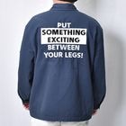 ��Us Customized Something Exciting Work Jacket�ʥ����������ޥ��� ������㥱�åȡ˥ͥ��ӡ�/������XL [y-1089]