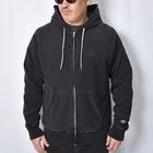 Champion/Reverse Weave Black Faded Zip Hoodie�ʥ����ԥ��� ��С����������֥������åȡ˥֥�å� [a-8410]