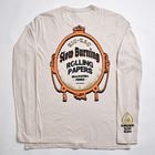 Zig-Zag/Byurning Crest L/S T-Shirt�ʥ������� T����ġ˥١����� [a-8440]