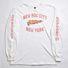 Hells Angels/New Roc City Support L/S T-Shirt�ʥإ륺���󥸥��륹 T����ġ˥ۥ磻�ȡߥ�å� [a-8442]