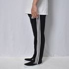 Adidas/3-Stripes Track Pants�ʥ��ǥ����� �ȥ�å��ѥ�ġ˥֥�å��ߥۥ磻��/������W26-36inch [y-1157]