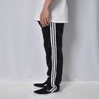 Adidas/3-Stripes Track Pants�ʥ��ǥ����� �ȥ�å��ѥ�ġ˥֥�å��ߥۥ磻��/������W26-36inch [y-1158]