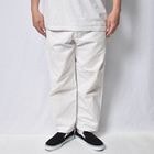 ��Unknown-Made in USA/White Drill Painter Pants�ʥ���Υ��� �ڥ��󥿡��ѥ�ġ˥ۥ磻��/������W37 [y-1179]