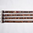 Brackney Leather Works/Embossed Leather Belt�ʥ֥�å��ˡ� �쥶�� ����� �쥶���٥�ȡ� [a-8488]