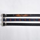 Brackney Leather Works/Embossed Leather Belt�ʥ֥�å��ˡ� �쥶�� ����� �쥶���٥�ȡ� [a-8489]