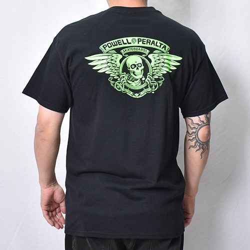 Powell Peralta/Winged Ripper Blacklight S/S T-Shirt（パウエル T