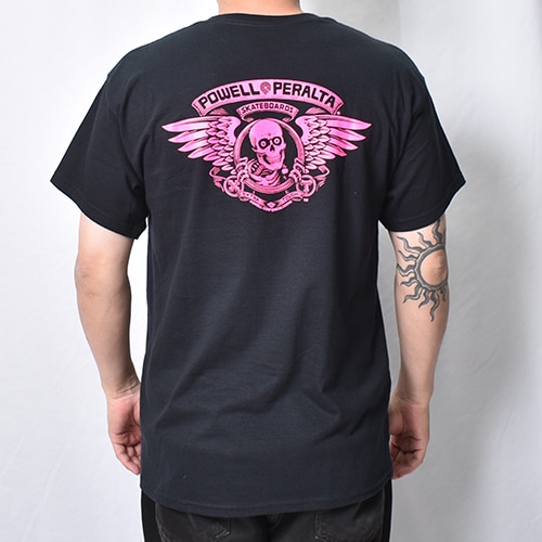 Powell Peralta/Winged Ripper Blacklight S/S T-Shirt（パウエル T