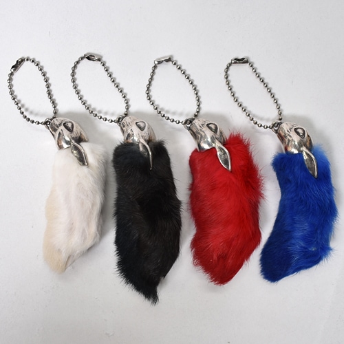 Us Original 30's-40's Styled Rabbit Foot Key Chain(アス ラビット