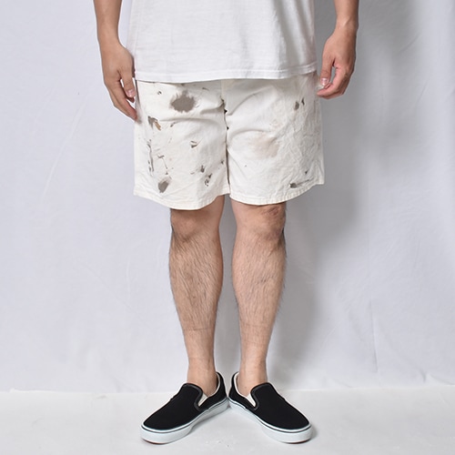 Dickies/White Drill Painter Shorts（ディッキーズ ペインター