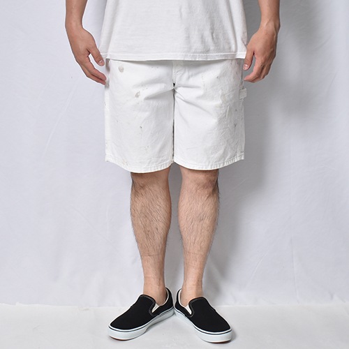 Dickies/White Drill Painter Shorts（ディッキーズ ペインター