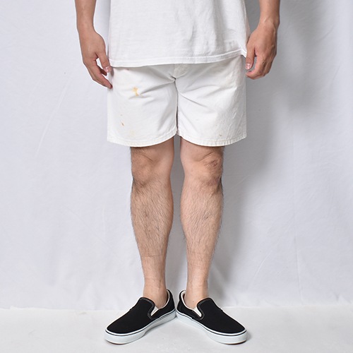 Dickies/White Drill Painter Shorts（ディッキーズ ペインター