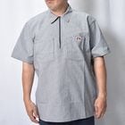 Ben Davis/1/2 Zip S/S Work Shirt�ʥ٥�ǥ��ӥ� �ϡ��ե��åץ���ġ˥ͥ��ӡ����ȥ饤�� [a-8516]