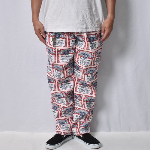 Budweiser/Easy Pants（バドワイザー イージーパンツ）ホワイト