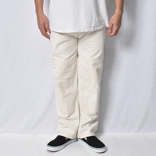 Dickies/White Drill W-Knee Painter Pants（ディッキーズ ペインター