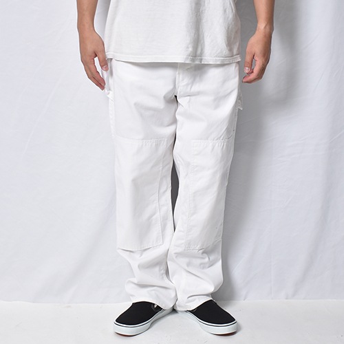 Dickies/White Drill W-Knee Painter Pants（ディッキーズ ペインター