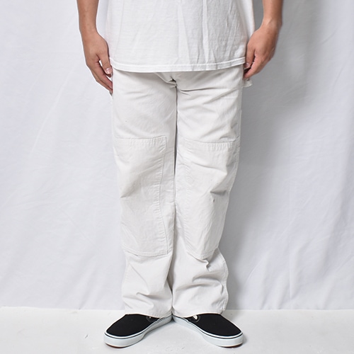 Dickies/White Drill W-Knee Painter Pants（ディッキーズ ペインター