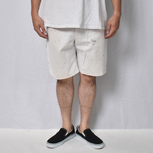 Dickies/White Drill Painter Shorts（ディッキーズ ペインター