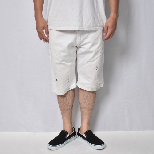 Dickies/White Drill Painter Shorts（ディッキーズ ペインター