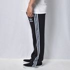 Adidas/3-Stripes Track Pants�ʥ��ǥ����� �ȥ�å��ѥ�ġ˥֥�å��ߥ饤�ȥ֥롼/������W28-38inch [y-1385]